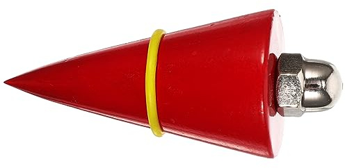 DOITOOL Fil à Plomb en Acier Bleu 300g, Outil de Mesure Construction, Mesure Précise Verticalité pour Fondations et Chantier Couleur Aléatoire