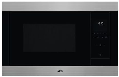 AEG Microondas TMS5G25IEM Semi Integrable 25L 900W con Grill INOX
