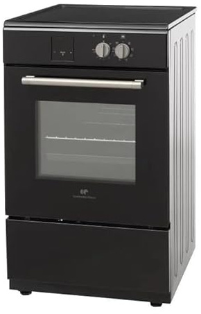 Cuisinière à induction - CONTINENTAL EDISON - CECI3FCB2-4 feux - 50 x 85 x 60 cm - Noir
