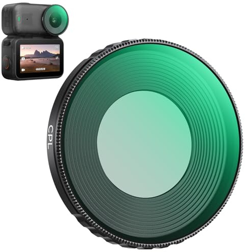 K&F CONCEPT CPL-filter för Osmo Nano, polariserade filter kompatibla med DJI Nano Action-kameratillbehör, flerbelagt HD-optiskt glas