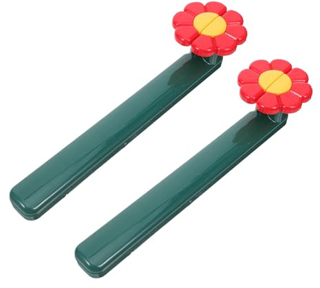 jojofuny Lot de 2 Porte-livres Pliables en Plastique Rouge et Vert, Support de Lecture de Fleur, Étagère Compacte pour Livres de Musique, Recettes et Manuels Scolaires, pour
