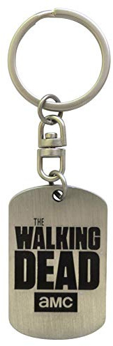 The Walking Dead Keychain Dog Tag Logo