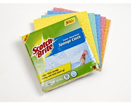 Scotch-Brite™ Schwamm-Reinigungstuch, 5er-Pack