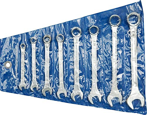 Yato 51580 8pcs combinazione chiave in acciaio verniciato a polvere