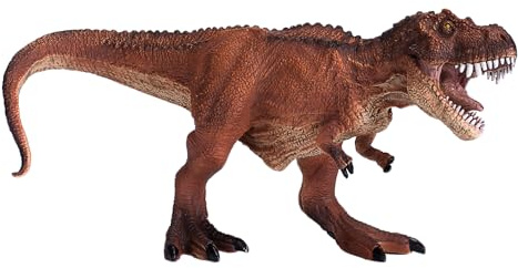 MOJO Tyrannosaurus Rex jakt V1 röd förhistorisk dinosaurie modell T-Rex leksaksfigur