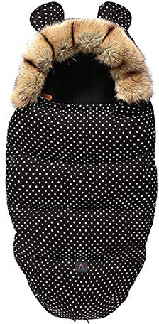 Molinter Kinderwagen Fusssack Babydecke Baby Winter Schlafsäcke mit Reißverschluss Kuschelsack für kinderwagen (Stil 5)