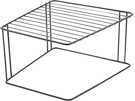 Boxe Lava Eckschrankeinsatz 1-Etg. 25x25x15cm TouchTherm, Schwarz