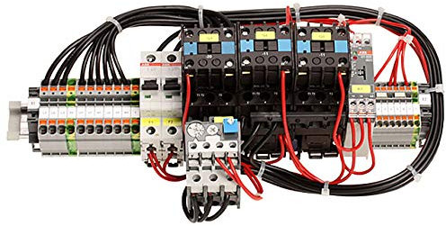 Stern-Dreieck-Starter auf DIN-Normschiene 18,5kW Uc:400V Überlastschutz 18-25A