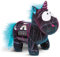 NICI 45712 Unicornio Moon Beamer I Edición Especial 22 cm I Juguete Suave, niñas y bebés I Animal Brillante de Peluche para Jugar, coleccionar y acurrucarse I Negro/Turquesa, Color