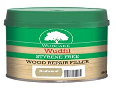 Wudfil Styrene Free Wood Repair Filler Easy Stain Redwood 250 ml