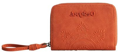 Desigual Womens Mone_Aquiles Marisa Reisezubehör-Brieftasche, Orange