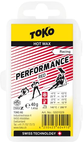 TOKO Performance Wax Sz 40g Red