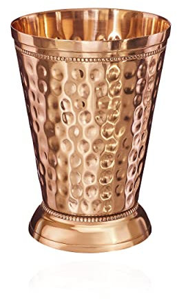 NKlaus 155g Kupferbecher reines Kupfer (100%) Trinkbecher Kelch Moscow Mule 320ml 11263