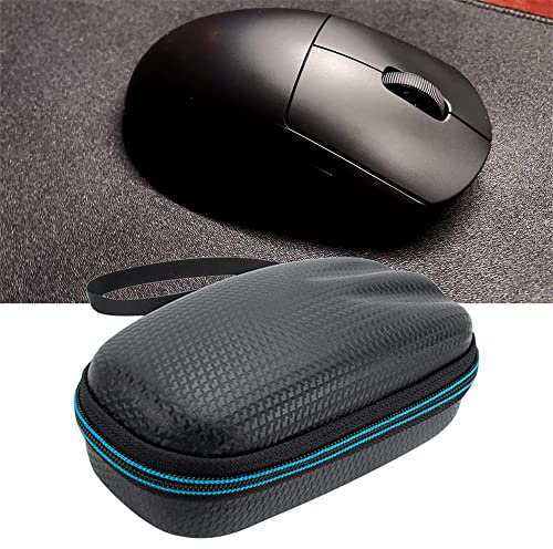 Funda para ratón, bolsa de almacenamiento para ratones Logitech G PRO X Superlight GPW, portátil, con cremallera EVA, rígida, impermeable, funda protectora para ratones inalámbricos