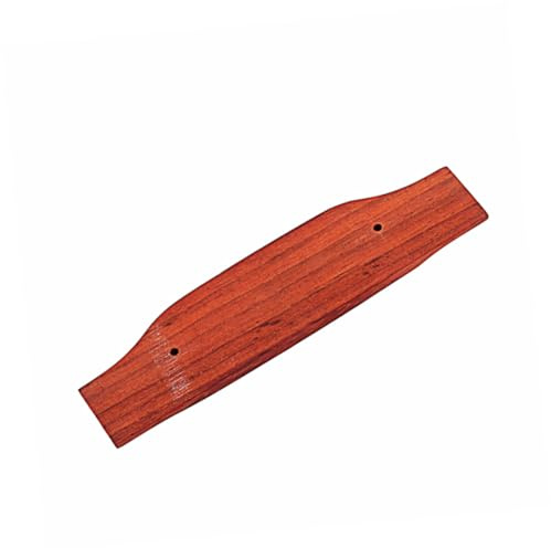 HEMOTON 6 Strings Redwood Acoustic Guitar Bridge with Sturdy Structure and Vintage Look for DIY Gq297