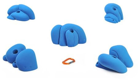 Entre Prises Pulse Jugs XL, 5 Klettergriffe, PE, Jugs, XL, Farbe:Wunschfarbe (Anfertigung)