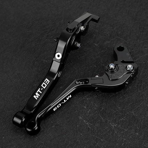 Motorrad Einstellbare Bremse Kupplung Hebel Lenker Griff Griffe Für Yama&ha MT03 2015 2016 2017 2018 2019 MT 03 MT-03 2020 2021 2022 2023 2024(4)
