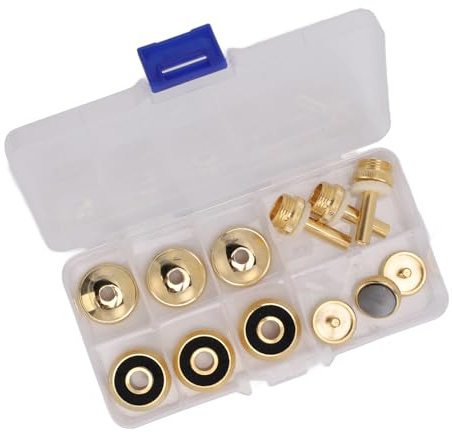 Trompeten-Reparatur-Set, Ventil-Kork-Pad, Trompeten-Ventilknopf, Fingerknopf aus Metall und Abalone-Muschel, Ersatzteil