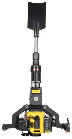 Fresa per trincea, escavatore per albero da giardino, 2 tempi, 52 CC, 1,9 kW, a benzina, con punta da 290 mm