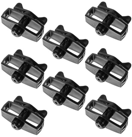 Tofficu Tendeur de Câble pour Fil de Clôture en Acier Noir 8 Pièces, Outil Portable pour Tension de Corde, Serrisseur Robuste pour Jardin et Ferme, Résistance à L’Usure et Anti-Rouille