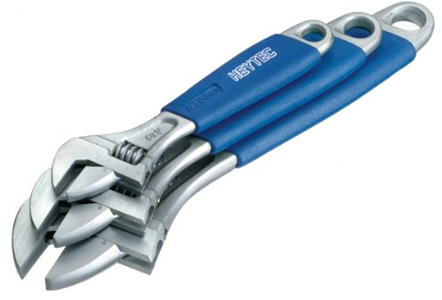 Heyco/Heytec Einmaulschlüsselsatz, 3-teilig 0-30 mm mit Skala, Chrome Vanadium, 50839000100