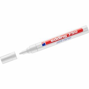Edding 750 weiß 10pièce (S) Paint Marker – Marker, Malerei (weiß, weiß, 2 mm, 4 mm, 10 Stück (S))
