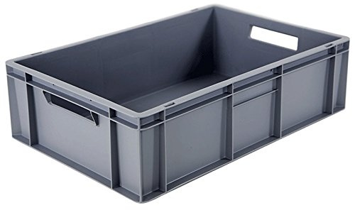 Bac gerbable - 600x400x170 mm 30L gris norme Europe - 5065082