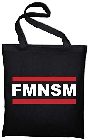 STYLETEX23 #3 Feminism FMNSM Jutebeutel Shopping Bag, schwarz