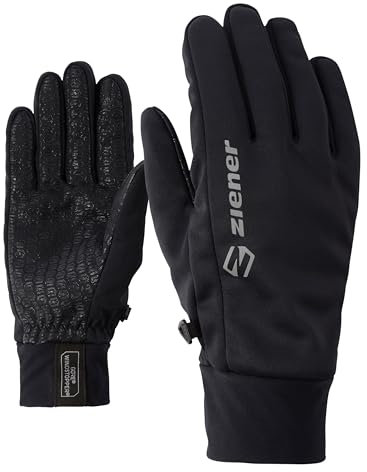Ziener Erwachsene IRIOS GTX INF Multisport Freizeit-/ Funktions-/ Outdoor-Handschuhe | Atmungsaktiv, Winddicht, Touch, Black, 8, 802048, Schwarz