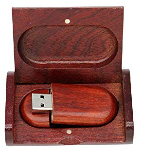 Anloter Clé USB 3.0 en bois 8 Go