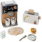 howa Kaffeemaschine und Toaster aus Holz incl. 13 TLG. Zubehör 4887