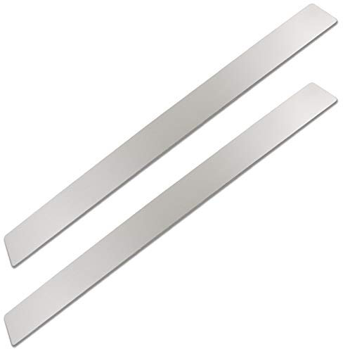 Magna-C® 2 stabile Ferroleisten aus Edelstahl | selbstklebende Magnetleisten | 490 x 50mm | magnethaftender Untergrund für Fotos, Postkarten und vieles mehr