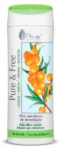PURE UND FREE Mizellenwasser Make-up-Entferner, 250 ml.