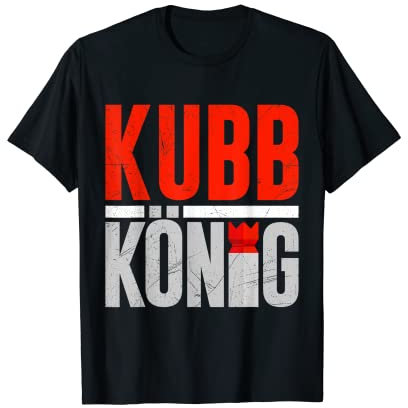 Wikingerschach Spruch Kubb König Wikinger Schach Spiel T-Shirt