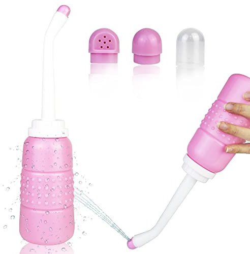 TopQuaFocus 12oz Perineal Flasche für Postpartum Care Portable Travel Peri Sprayer Bidet Postpartum Recovery Essentials Nach der Geburt Reinigung für Frauen Baby Körperpflege Pflege