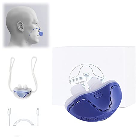 Dispositivo per Smettere di Russare,Elettrico Dispositivo Anti-russamento,Naso nasale Dilatatore,CPAP Anti Russare Dispositivi in silicone per uomini/donne,USB Ricaricabile,3 Velocità Regolabili
