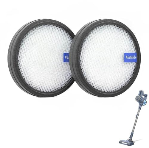 Confezione da 2 filtri HEPA lavabili di ricambio per aspirapolvere senza fili PrettyCare W200