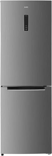 Svan Frigorífico Combi 2 Puertas Inox SC185600ENFX. Capacidad 323 Litros, No Frost, Multi AirFlow, Puerta Reversible, Bajo Nivel Sonoro, Eficiencia Energética Clase E