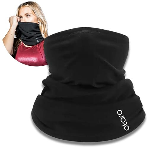 Otaro Schlauchschal, Halstuch Damen & Herren – Atmungsaktiv, Warm & Weich – Scarf, Bandana, Halswärmer, Schlauchschal Damen, Multifunktionstuch, Loop Schal, – Für Sport, Motorrad, Skifahren & Alltag