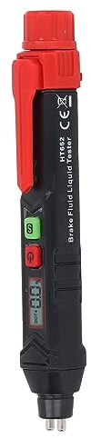 flexman Brake Fluid Liquid Tester, 0℃-40℃ Pen Oil Moisture Detector Vehicle, Possess Impact Resistance Automotive Diagnostic Test Tool for DOT3 DOT4 DOT5.1