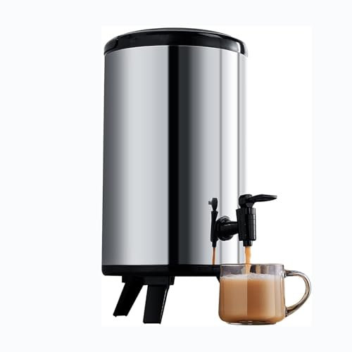 UNbit Dispensador de Bebidas Asignador de Bebidas de Acero Inoxidable, Que se Utiliza para configurar diversas Bebidas, jugos y Cervezas para la Familia y Las Fiestas. WEWYQSJXBXF-31121(Size:4L)