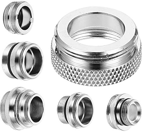 Artibetter Weiblicher Schlauchadapter Zum Wasserhahn-befestigungssatz 6-teilig Adapter Für Spülbeckenhahn Zum Gartenschlauch