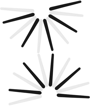 Beaupretty 20pcs Facial Long Makeup Spatula for Mixing and Sampling Cosmetic Mask Spatula of Frosted Tip Skincare