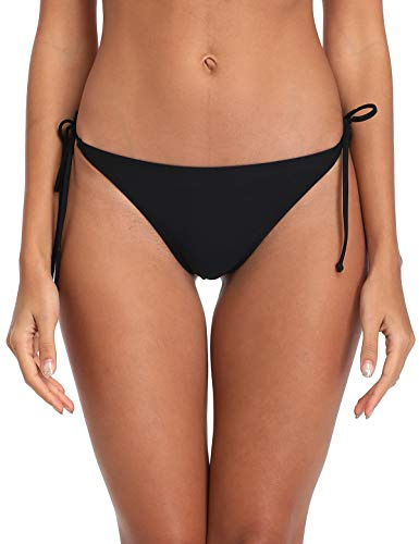 Ocean Blues Women's Adjustable T-Back Bikini Bottom Low-Rise Design Brazilian Swim Bottom