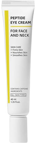 Crema Hidratante Contorno de Ojos - 40ml Humectante Iluminador - Crema de Levantamiento de Ojos,Para Rutina Diaria Y Nocturna Hombre Mujer Anti Ojeras Y Firmeza Facial