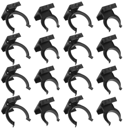 MAGICLULU 20 Piezas de Clips para Zócalo de Patas de Muebles, Plástico Resistente, Fácil de Ajustar, Protección para Armarios de Cocina y Suelos