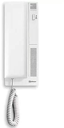 Golmar t-510r - Telefono con cable, blanco. Sólo válido para instalaciones de 5 hilos solo audio, no válido para comunidades. Lea detenidamente la tabla de compatibilidades