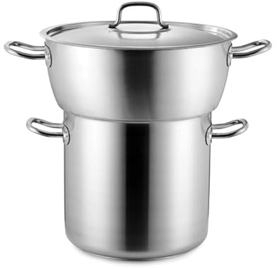 Couscoussier Inox Bombé 50 litres - Pujadas - - Inox50Oui x400mm