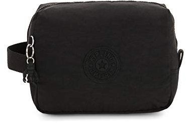 Kipling Petite Trousse de Toilette en Polyester imprimé Parac pour Femme, Noir 179, M, Trousse de Toilette Parac pour Femme, Petite Pochette, Trousse de Toilette en Polyester imprimé