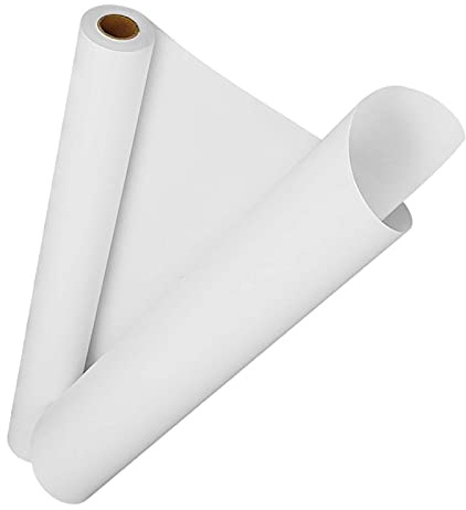 Trintion White Drawing Paper Roll 10m x 46cm (393 x 18) for Arts, Painting and Sketching on Easel